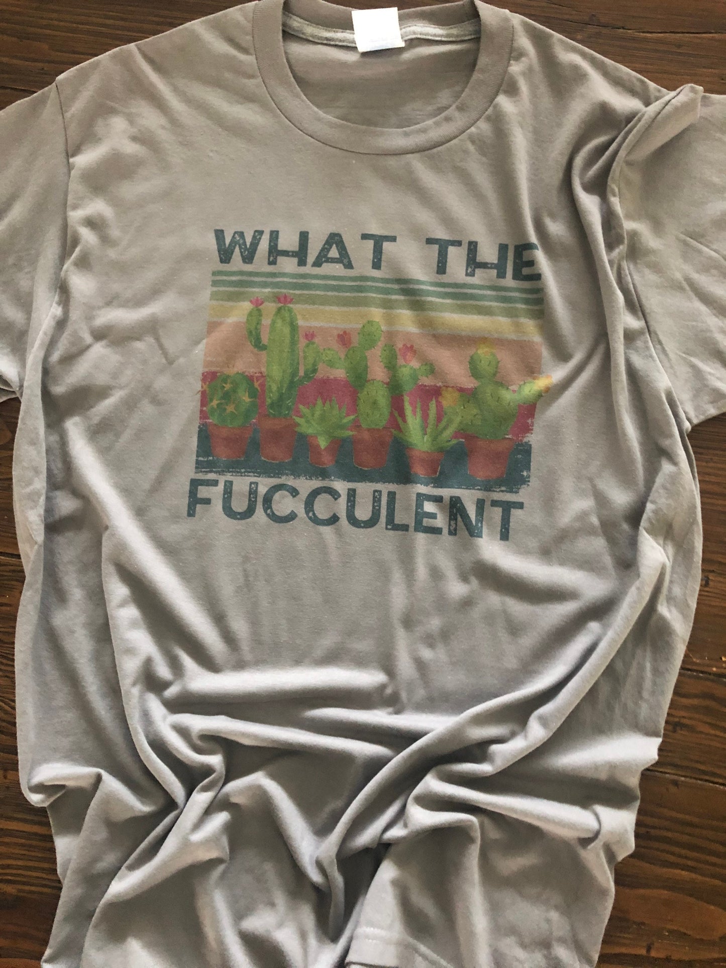 What The Fucculent  Port and Company Performance Blend Unisex Short Sleeve Tee or Unisex Long Sleeve Tee