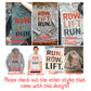 Run Row Lift Towel Fitness Towel/ Dri Tri Workout Towel/Personalization Optional