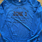 Living My Life in Zone 3 Sport-tek Men’s Long Sleeve Tee/After workout tee
