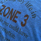 Living My Life in Zone 3 Sport-tek Men’s Long Sleeve Tee/After workout tee