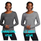 Good Vibes Only Rainbow Sport-tek Ladies Long Sleeve After Workout Tee with Thumbholes