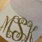Interlocking Vine Monogram Sport Visor/Sun Visor/Personalized