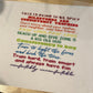 Wilpers Words of Wisdom Fitness Quotes Towel/Personalization Optional