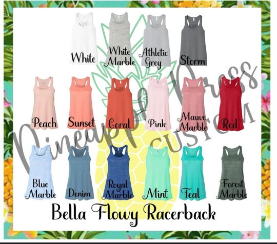 Fit(ish) Kinda fit. Semi fit.Bella Flowy Racerback