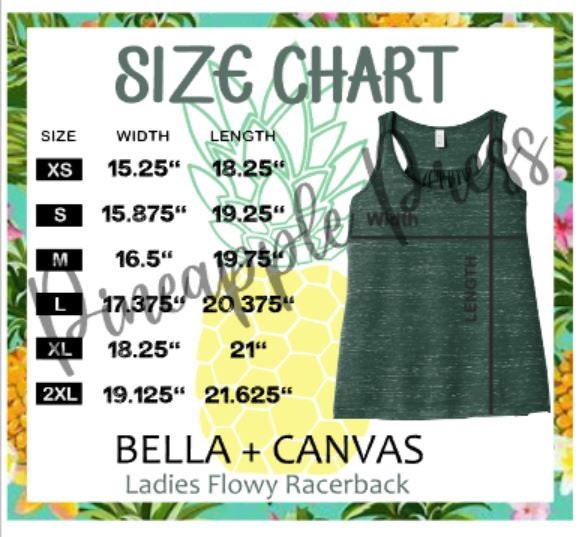Rose's Rebels Classical Music Bella Ladies Flowy Racerback Tank
