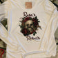 Rose’s Rebels Skull and Roses Sport-tek Posi charge Competitor Shirts/Choice of Ladies Racerback, Sleeveless, Short Sleeve Tee and Long Sleeve Vneck