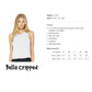 Cheeky Rider Rose's Rebels Bella Cropped Racerback Tank
