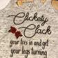 Clickety Clack Your Toes In Rose’s Rebels Bella flowy racerback