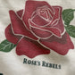 LOVE Rose’s Rebels Bella Ladies Cropped Racerback Tanl