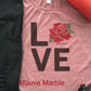 LOVE Roses Rebels Bella Ladies Muscle Tank