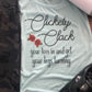 Clickety Clack Your Toes In and Get Your Legs Turning Rose's Rebels Bella Muscle Tank