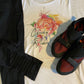 Cheeky Rider Rose's Rebels Bella Cropped Racerback Tank