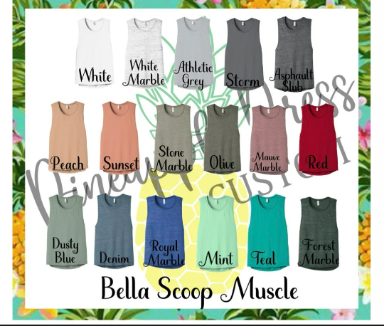 Rose's Rebels Graffiti Logo Bella Muscle Tank