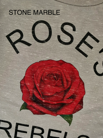 Rose's Rebels Logo Bella Muscle