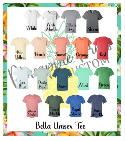 Peace Love Ride Bella Unisex Tee