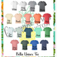Row Lift Run Bella Unisex Short Sleeve Tee